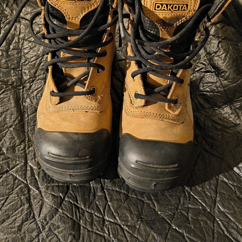 Dakota Women's Tan Combat Boots